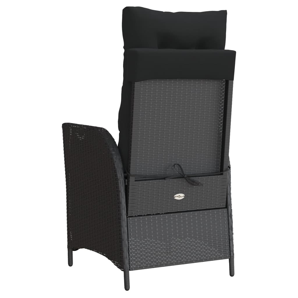 Reclining Garden Chair Poly Rattan