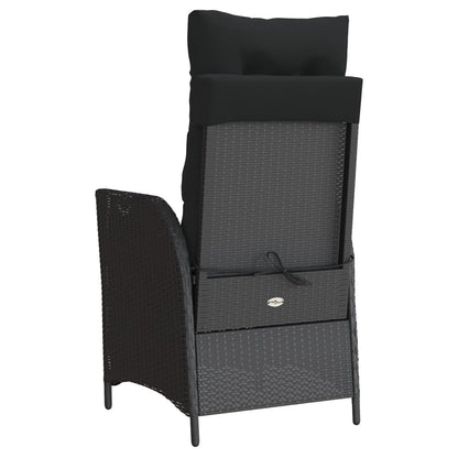 Reclining Garden Chair Poly Rattan