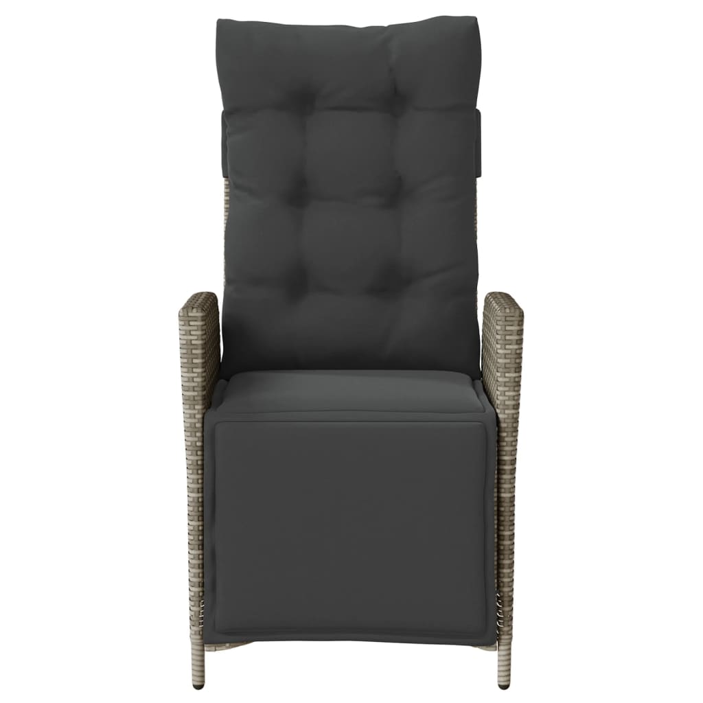 Reclining Garden Chair Poly Rattan