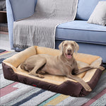 Pet Bed Mattress Dog Cat Pad Mat Cushion Soft Winter Warm Large Brown