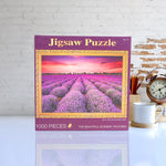 Jigsaw Puzzles 1000 Piece Lavender Kids DIY Puzzle Child Toys Home Decor