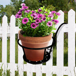 1x Flower Holder Plant Stand Hanging Pot Basket Plant Garden Wall Storage