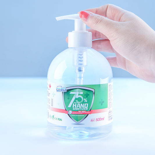 4x Hand Sanitiser Instant Gel 99% Anti Bacterial 500ML