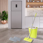 Flat Mop Bucket Floor Cleaner Set