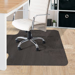 Chair Mat Carpet Hard Floor Protectors PVC Home Office Room Computer Work Mats No Pin Black