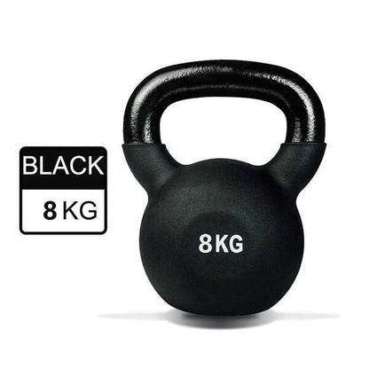 8kg / Black Kettlebells Red/Black 6kg/8Kg/10kg/12kg