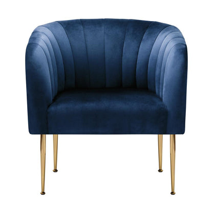 Armchair Lounge Chair Accent Chairs Velvet Armchairs Sofa Couches Blue