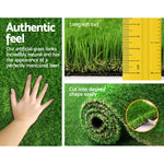 Artificial Grass Fake Lawn Synthetic 2x5M Turf Plastic Plant 30mm