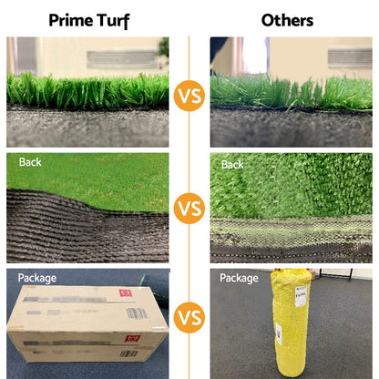 Artificial Grass Fake Lawn Synthetic 2x5M Turf Plastic Plant 30mm