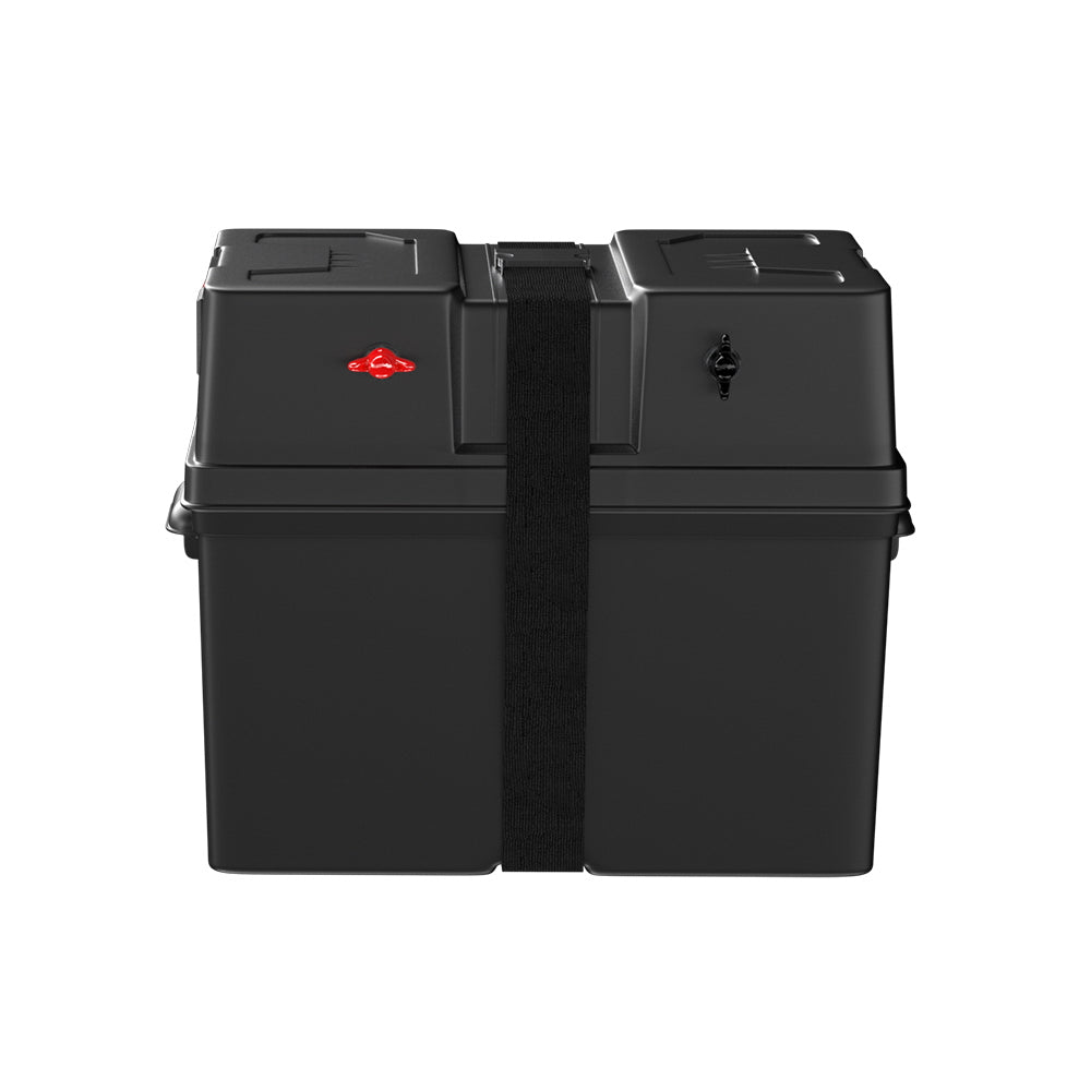 Giantz Battery Box 300W Inverter Deep Cycle Battery Portable Caravan Camping Usb