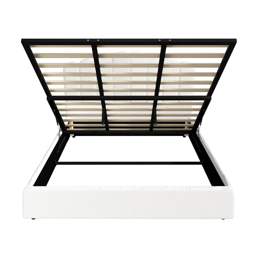 Bed Frame Gas Lift Beds Platform Boucle