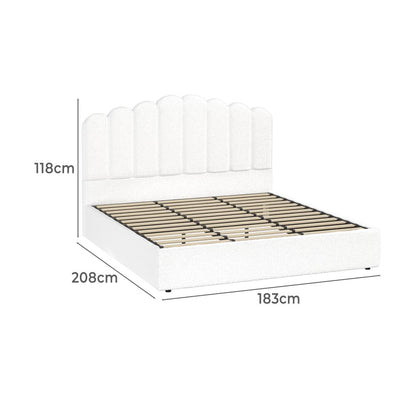 Bed Frame Gas Lift Beds Platform Boucle
