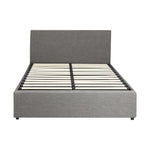 Double Bed Frame with Gas Lift and Storage Space Mattress Base