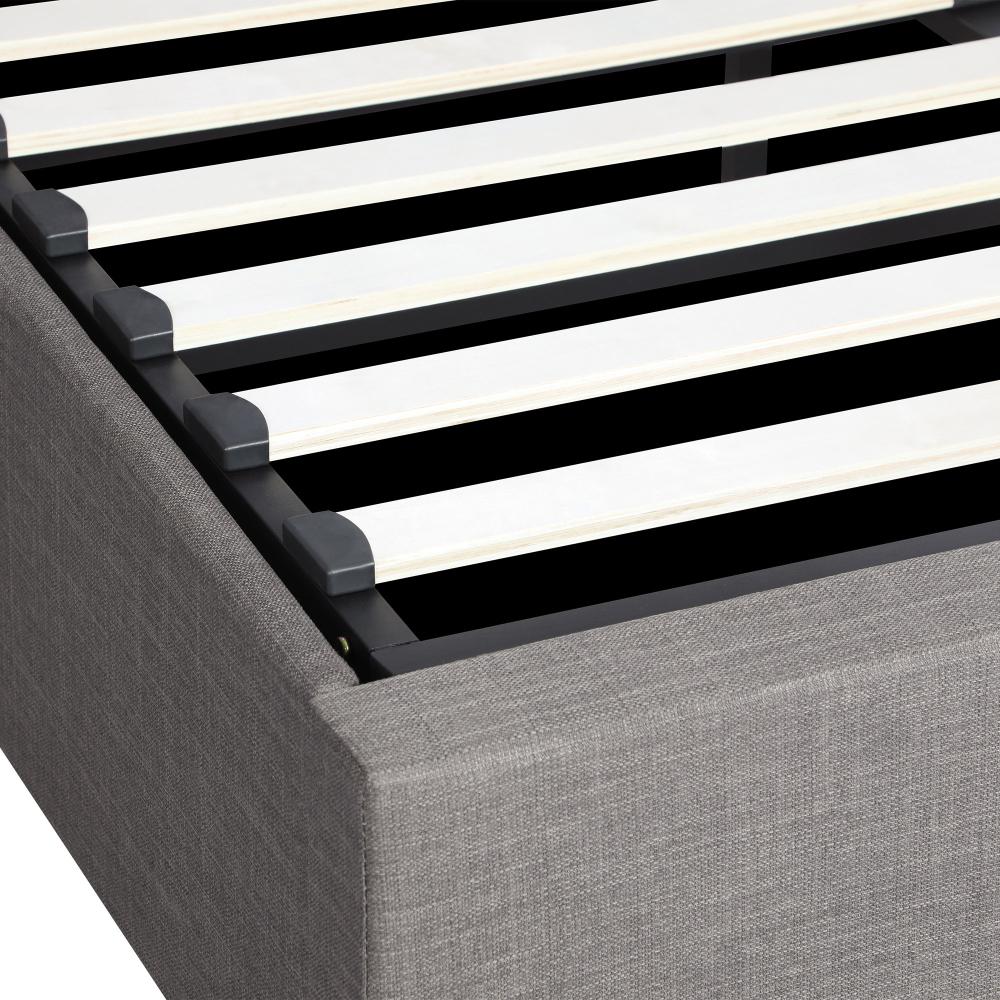Double Bed Frame with Gas Lift and Storage Space Mattress Base