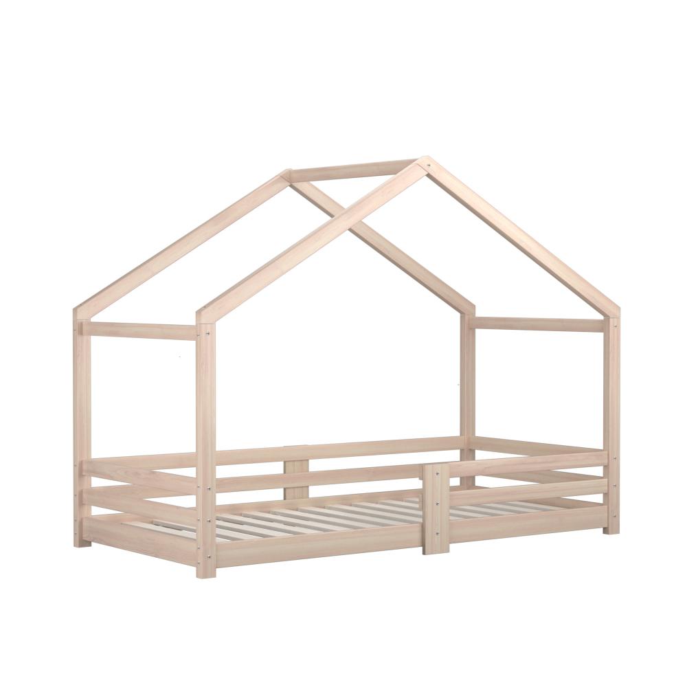 Kids Bed Frame Wooden Bed Base Children Single Bed Frame Timber Mattress Platform Wooden