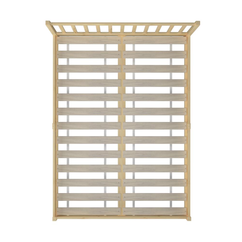 Bed Frame Double Size Wood Mattress Base Wooden Timber Platform Bedroom