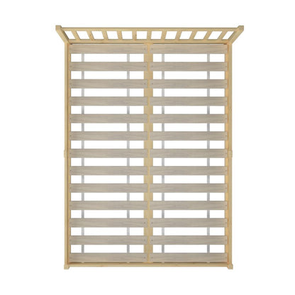Bed Frame Double Size Wood Mattress Base Wooden Timber Platform Bedroom