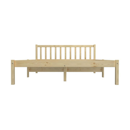 Bed Frame Double Size Wood Mattress Base Wooden Timber Platform Bedroom
