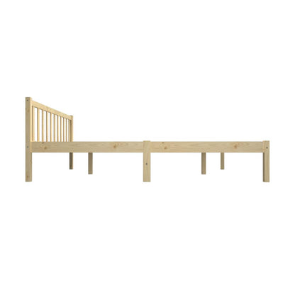 Bed Frame Double Size Wood Mattress Base Wooden Timber Platform Bedroom