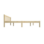 Bed Frame Queen Size Wooden Timber Mattress Base Solid Wood Platform