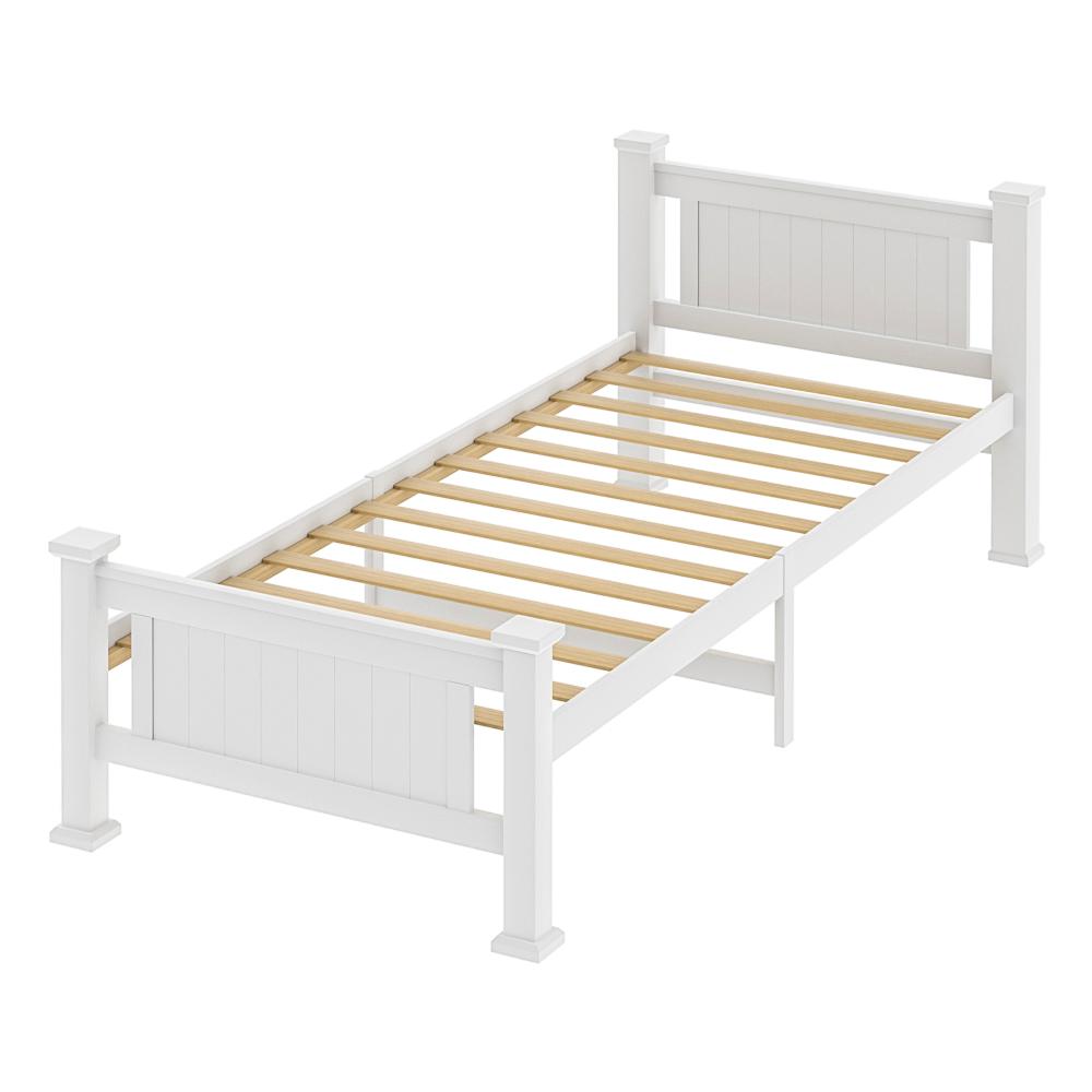 Bed Frame Pine Wooden Timber Base Platform Bedroom
