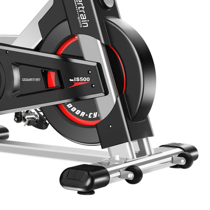 Powertrain Heavy Flywheel Exercise Spin Bike IS500 - Silver