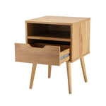 Bedside Table Drawers Side Tables Nightstand Bedroom Cabinet Wood