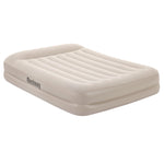 Bestway Air Bed  Queen Size Mattress  Built-in Pump Camping Inflatable,White