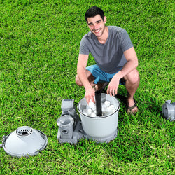 Bestway Flowclear Polysphere Filter Media for Swimming Pool Sand Filter Pu