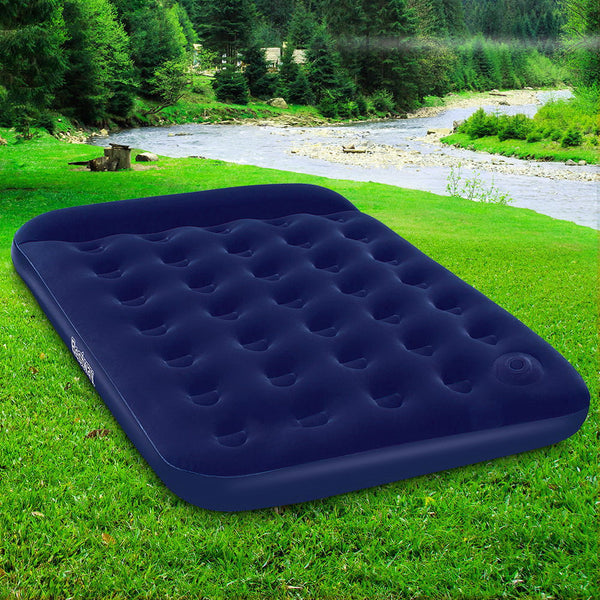  Bestway Double Size Inflatable Air Mattress - Navy