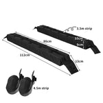 2PCS Universal Soft Roof Racks Car Top Luggage Carrier Kayak