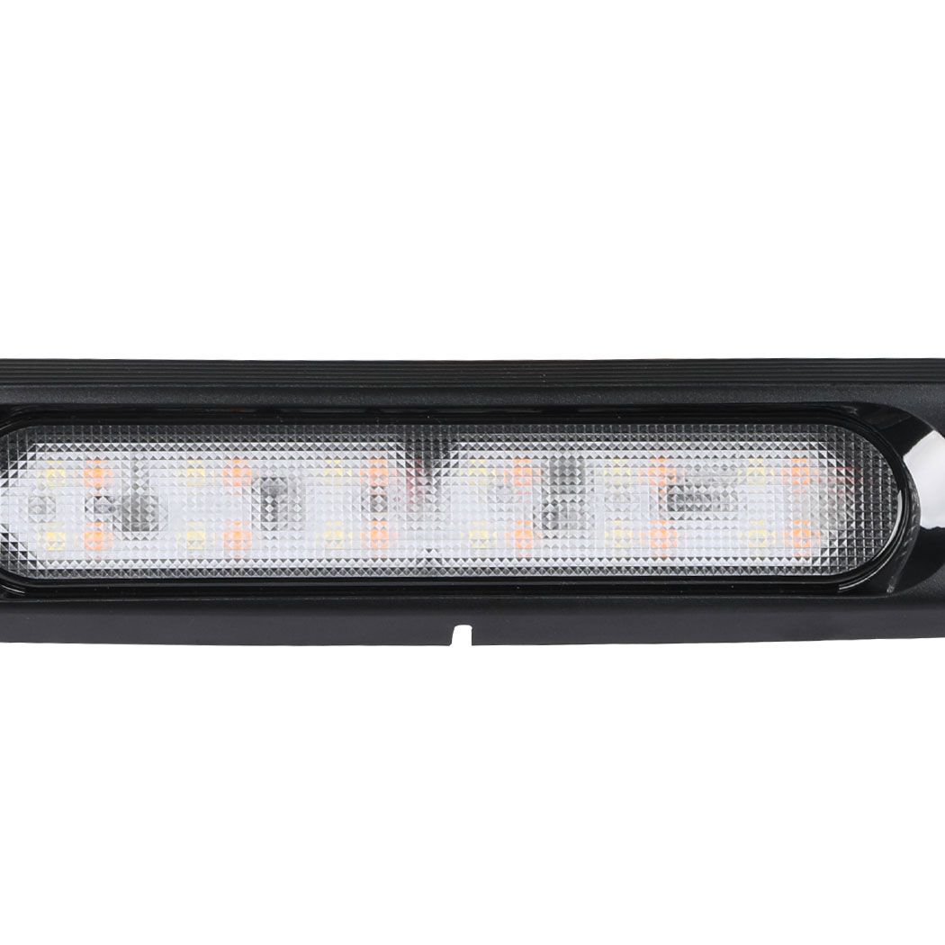 12V Dual LED Awning Light Amber White Waterproof Caravan Exterior