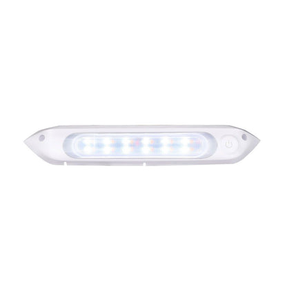 12V Dual LED Awning Light Amber White Waterproof Caravan Exterior