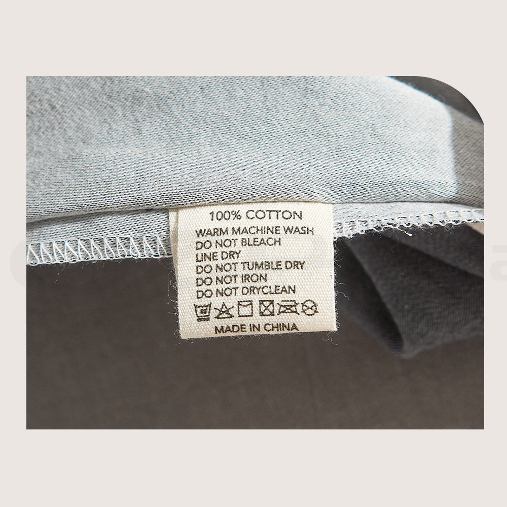 Quilt Cover Set Cotton Duvet Queen Blue Dark Grey