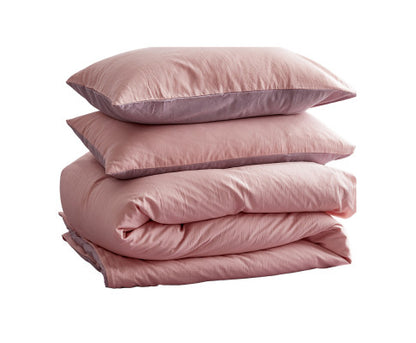 Cosy Club Duvet Cover Quilt Set Doona Cover Pillow Case Candy Floss QUEEN
