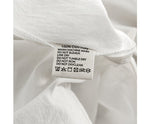 Lightweight Duvet Cover Quilt Set Flat Cover Pillow Case Essential White Single