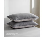 Attractive design Bed Sheets Set Queen Flat Cover Pillow Case Grey Inspired