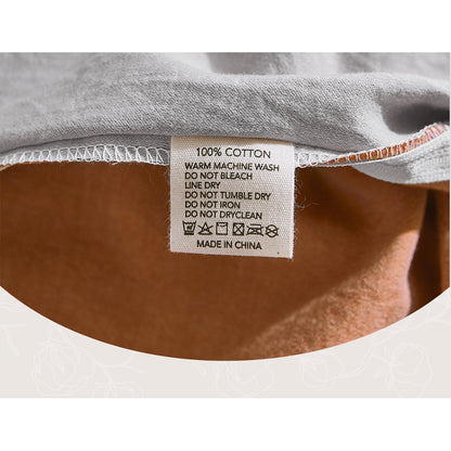 Sheet Set Cotton Sheets Queen Orange Brown