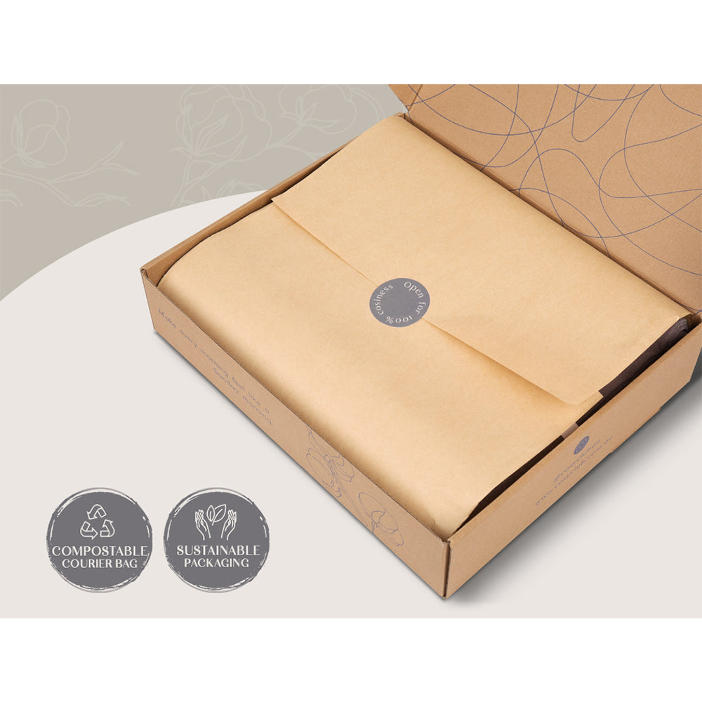 Sheet Set Cotton Sheets Queen Orange Brown