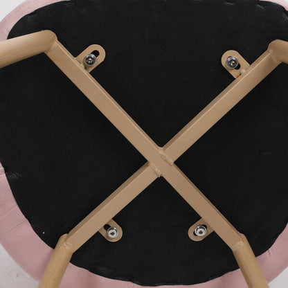 2x Dining Chairs Pink