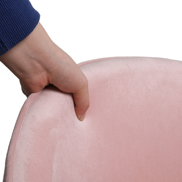 2x Dining Chairs Pink
