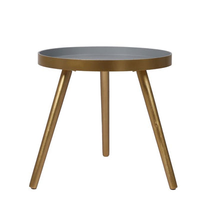 Modern Coffee Table Storage Bedside Table Plant Stand Wooden-Blue