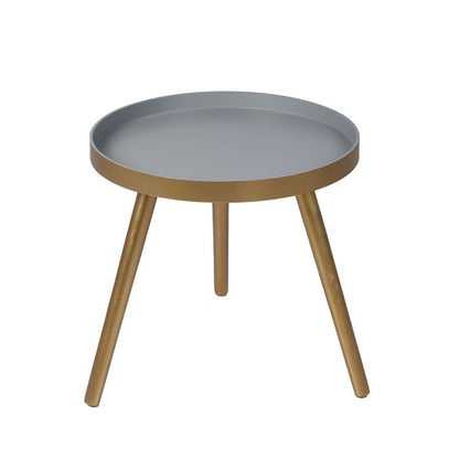 Modern Coffee Table Storage Bedside Table Plant Stand Wooden-Blue