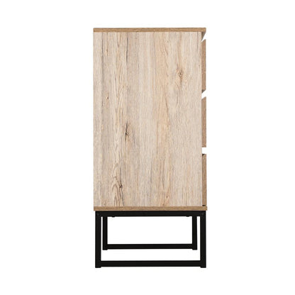 3 Chest of Drawers Storage Cabinet Tallboy Dresser Natural Furniture