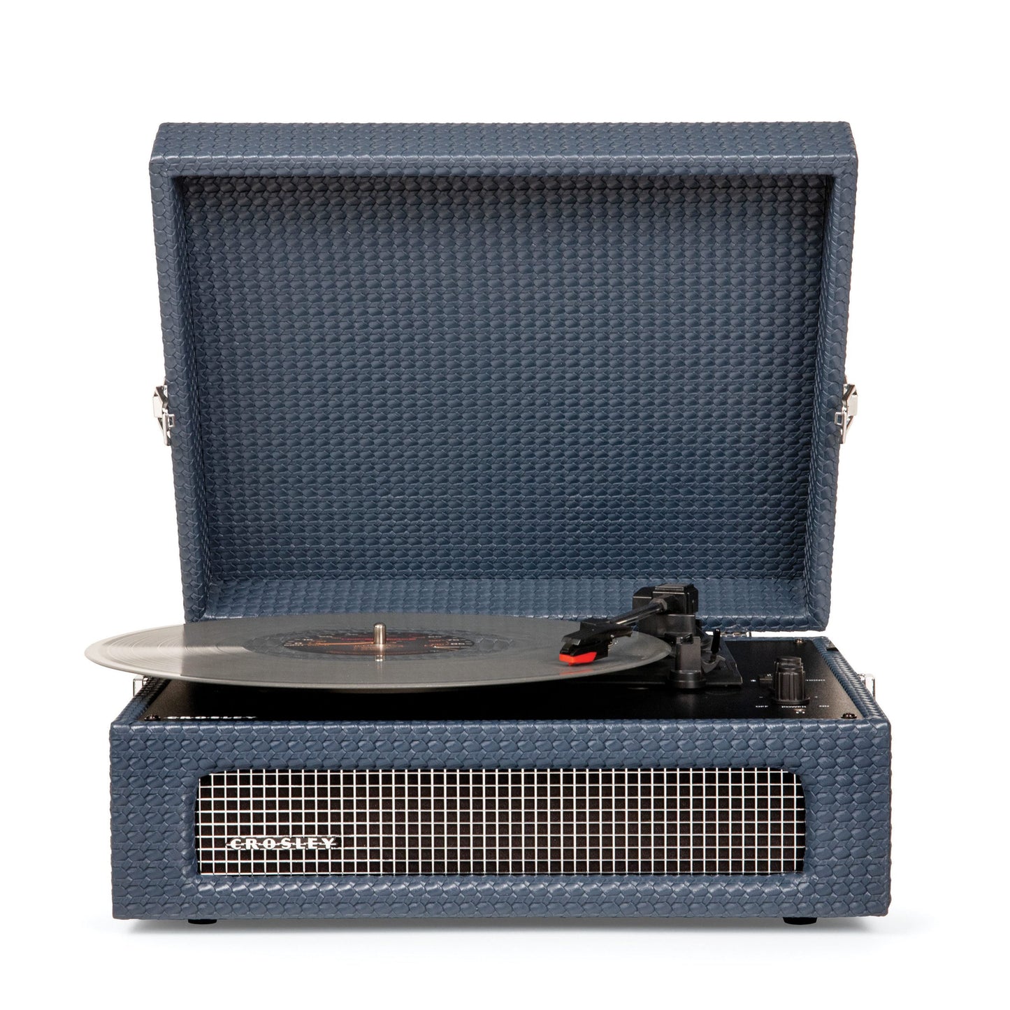 Navy - Bluetooth Portable Turntable