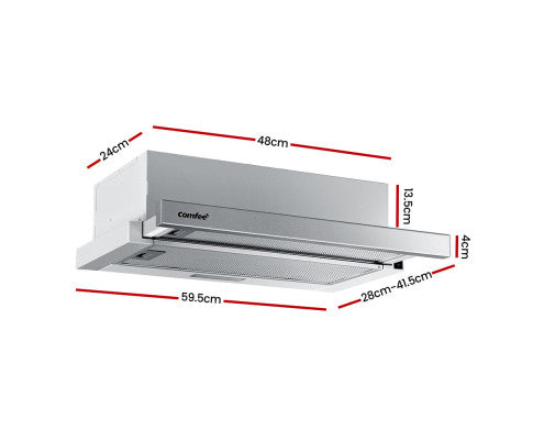 600mm Retractable Range Hood