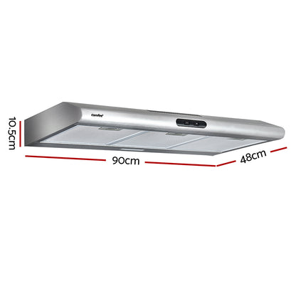 Comfee Rangehood 90cm Range Hood Stainless Steel Built In Kitchen Canopy,Durable