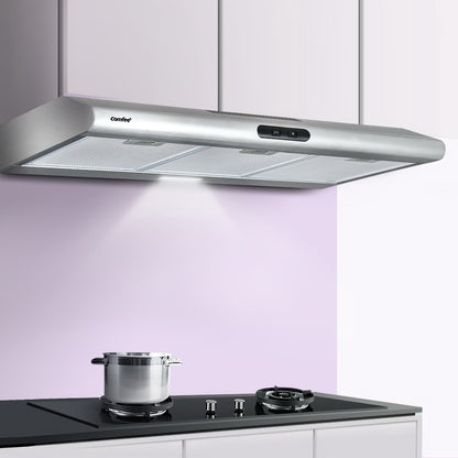 Comfee Rangehood 90cm Range Hood Stainless Steel Built In Kitchen Canopy,Durable