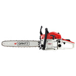 45CC Petrol Commercial Chainsaw Chain Saw Bar E-Start Pruning