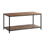 Coffee Table Side Table Storage Rack Shelf 2-Tier Industrial Furniture